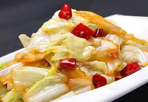 Order V16. Hot and Sour Napa Cabbage  food online from Millions Of Milk Tea store, Columbus on bringmethat.com