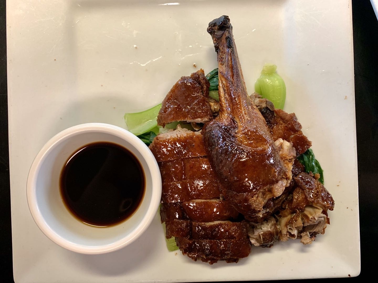 Order Roast Duck with Rice Special food online from Pho Asian Noodle store, Columbus on bringmethat.com