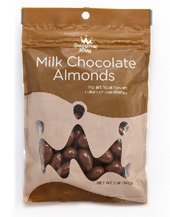 Order Milk Chocolate Almonds food online from Smoothie King store, St. Charles Parish on bringmethat.com