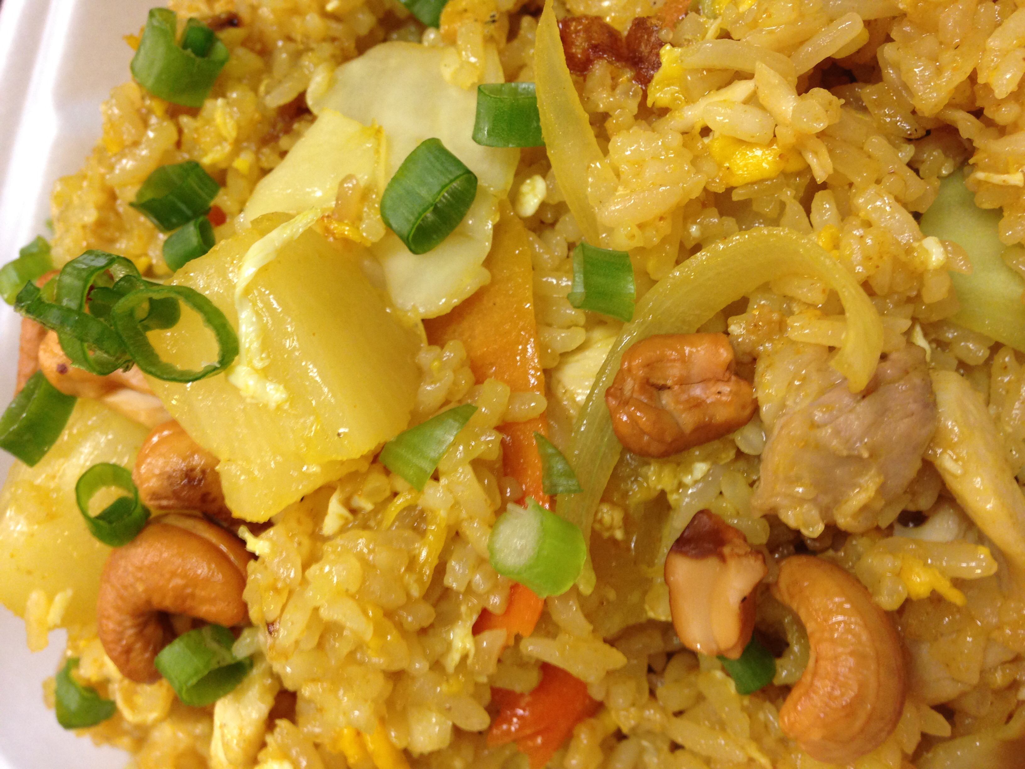 Order Pineapple Fried Rice food online from Sushi Thai Delight store, Edmond on bringmethat.com