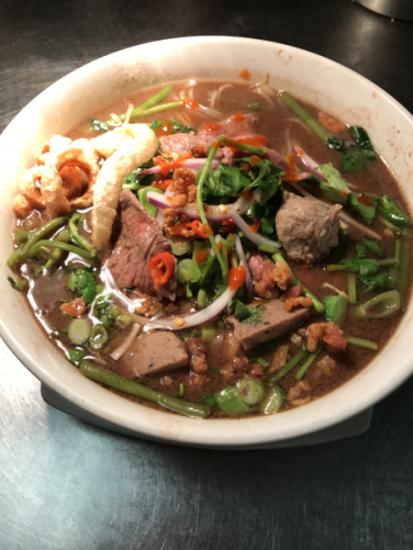Order Noodle Soup. ( Chicken or Beef )  food online from Thai Orchid Restaurant and Bar store, Houston on bringmethat.com