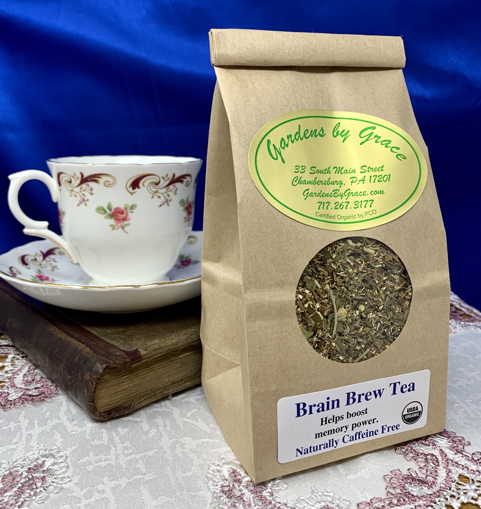 Order Brain Brew Tea food online from Gardens By Grace store, Chambersburg on bringmethat.com