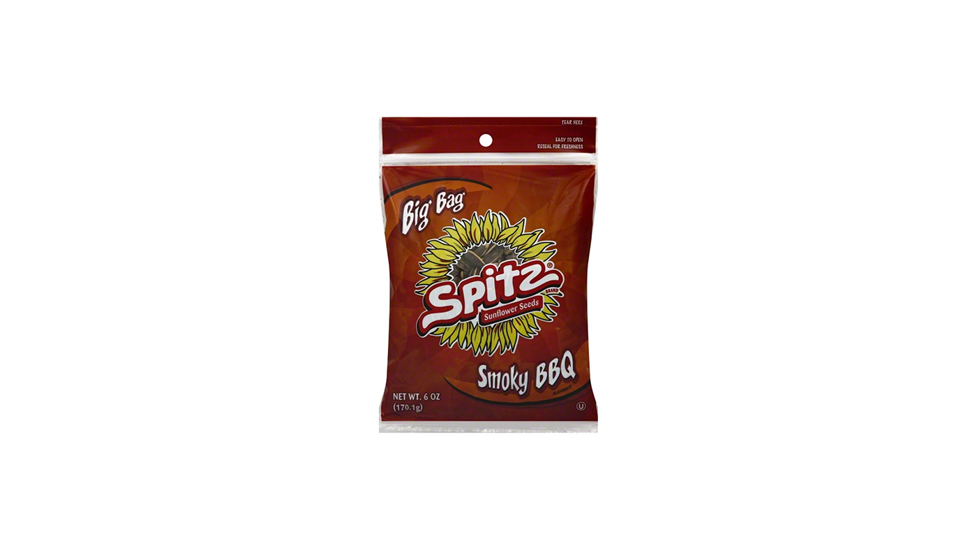 Order Spitz Sunflower Seeds Smoky BBQ 6oz food online from Extramile store, San Bernardino on bringmethat.com