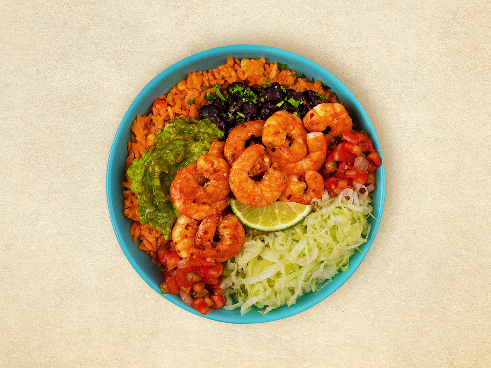 Order Grilled Shrimp Bowl food online from Taco Assembly store, Dallas on bringmethat.com