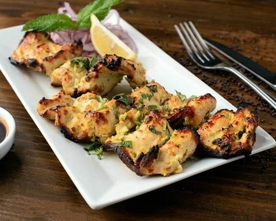Order Chicken Malai Kabab food online from Aga Restaurant & Catering store, Houston on bringmethat.com