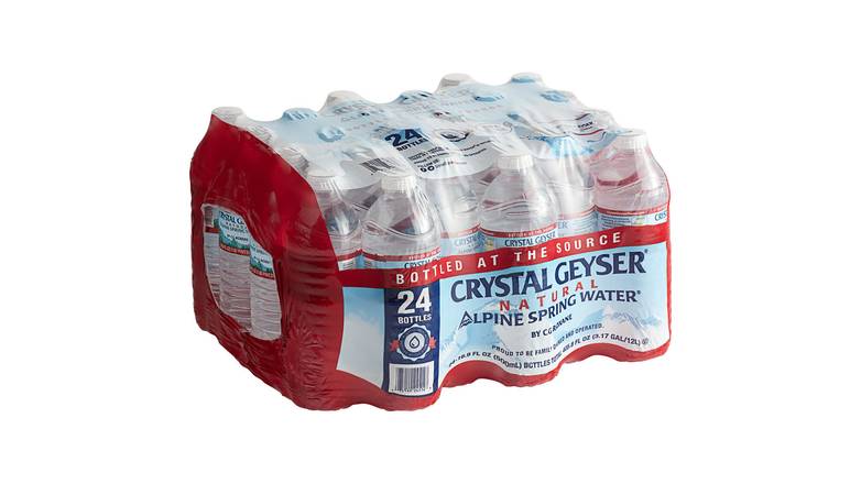 Order Crystal Geyser 24 Pk food online from Red Roof Market store, Lafollette on bringmethat.com