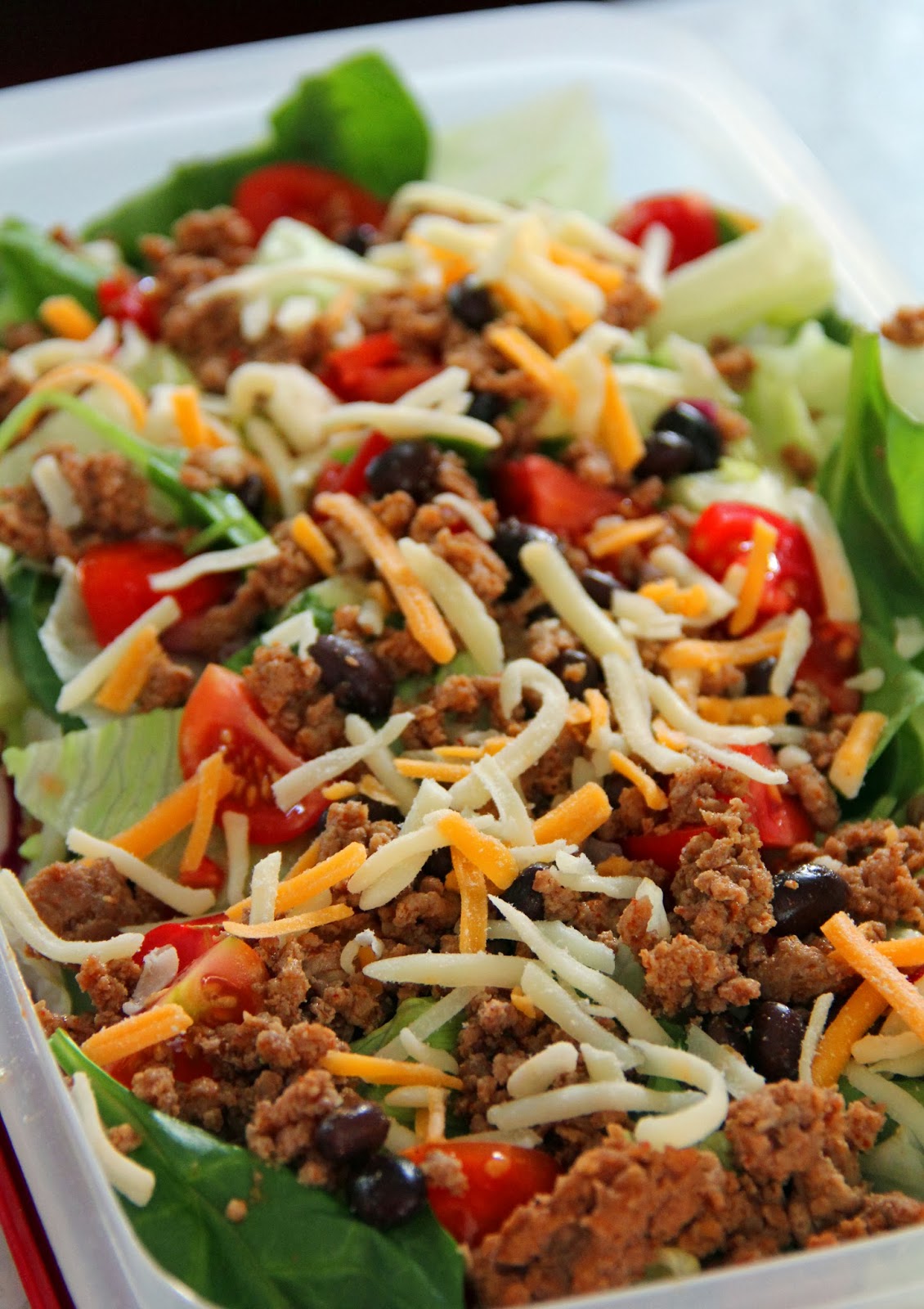 Order Taco Salad food online from Yellowstone Coffee And Canvas store, Billings on bringmethat.com