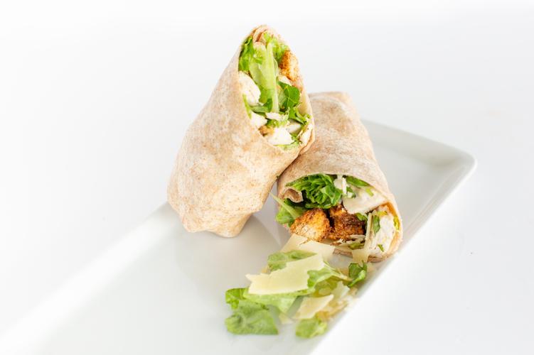 Order Chicken Caesar Wrap food online from Coolgreens Southlake store, Southlake on bringmethat.com