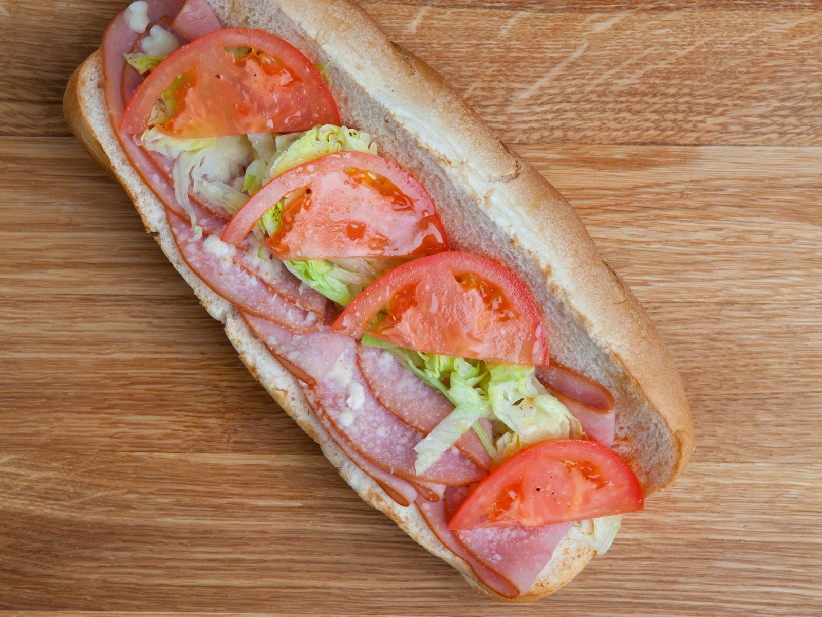 Order Ham and Cheese  food online from Pepperoni's Pizza store, Richmond on bringmethat.com