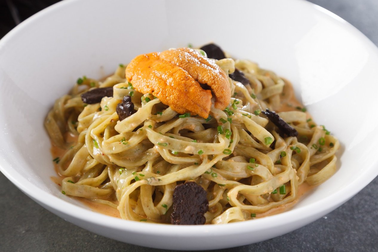 Order Truffle Uni Pasta food online from C.O.D Seafood store, Los Angeles on bringmethat.com