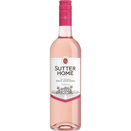 Order Sutter Home White Zinfandel (750 ML) 3852 food online from Bevmo! store, Chino on bringmethat.com