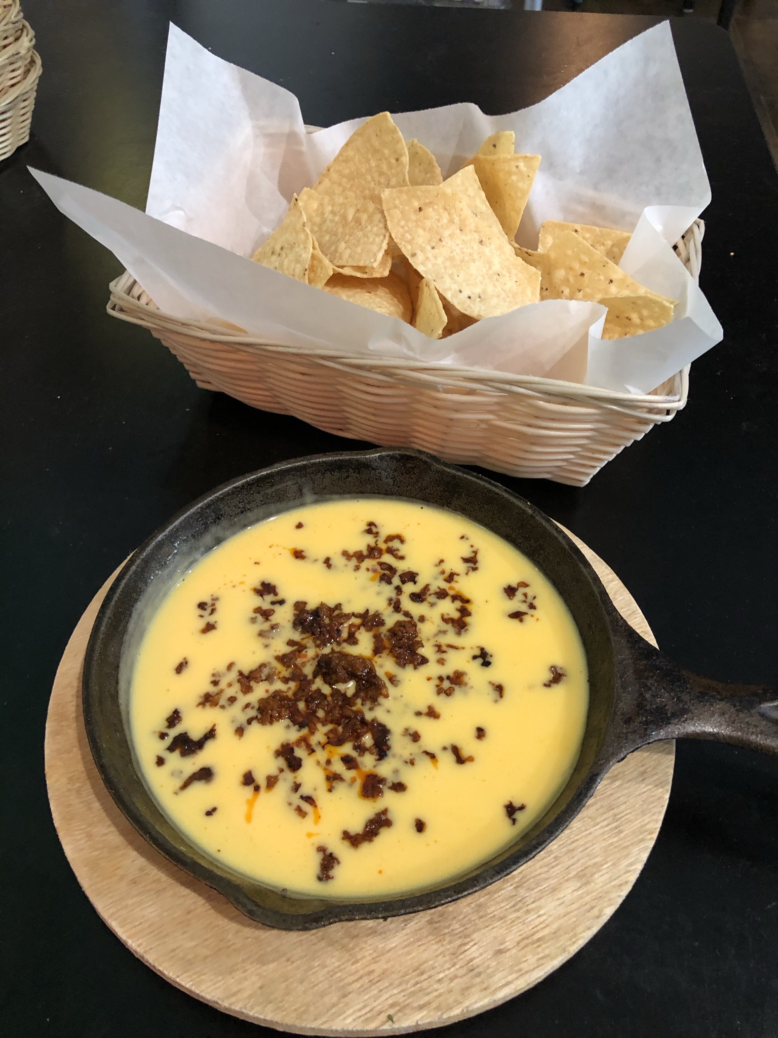 Order Queso with chorizo food online from Di Maria store, Humble on bringmethat.com