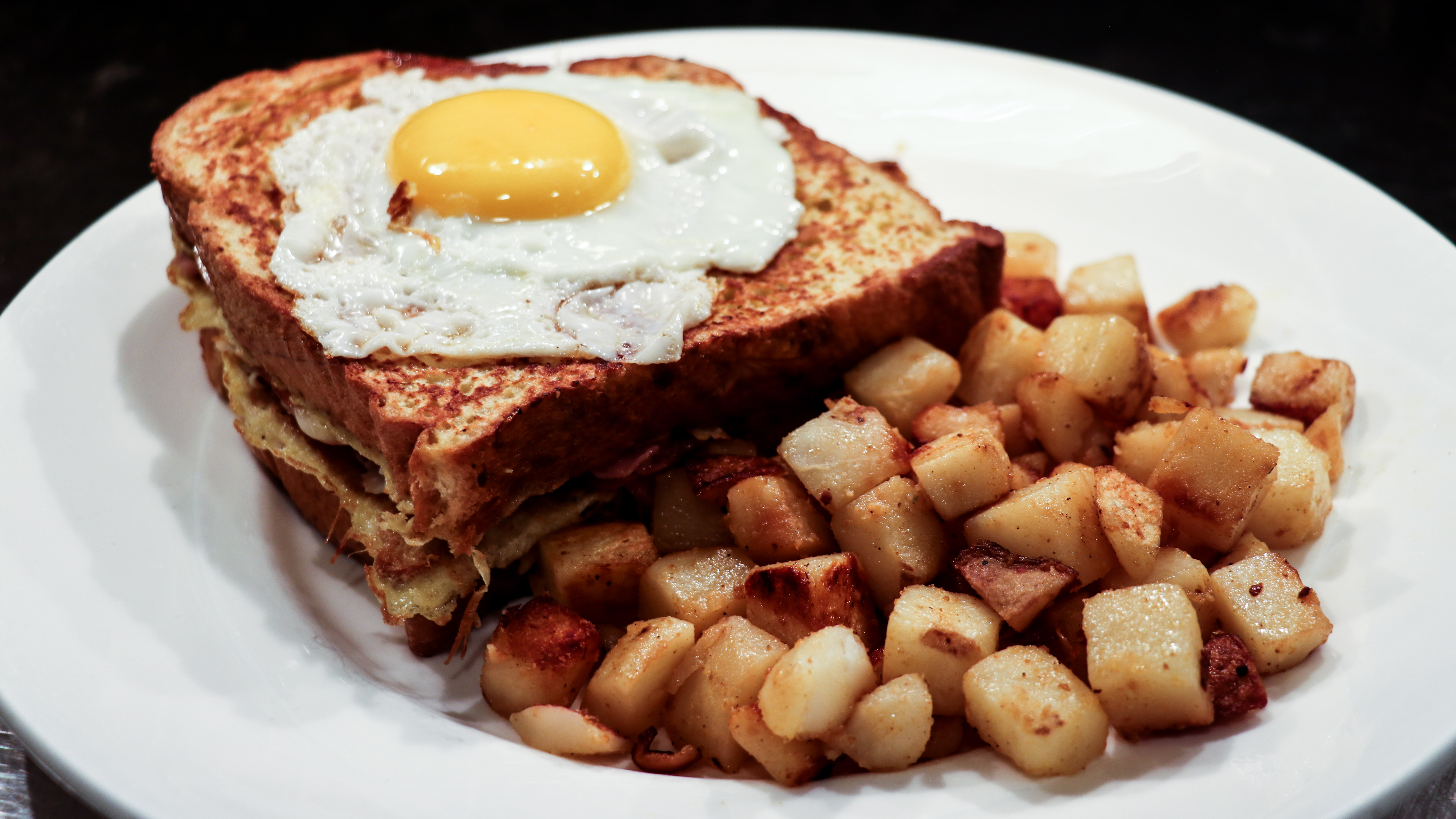 Order Croque Madame food online from Yolk Sundance Square store, Fort Worth on bringmethat.com