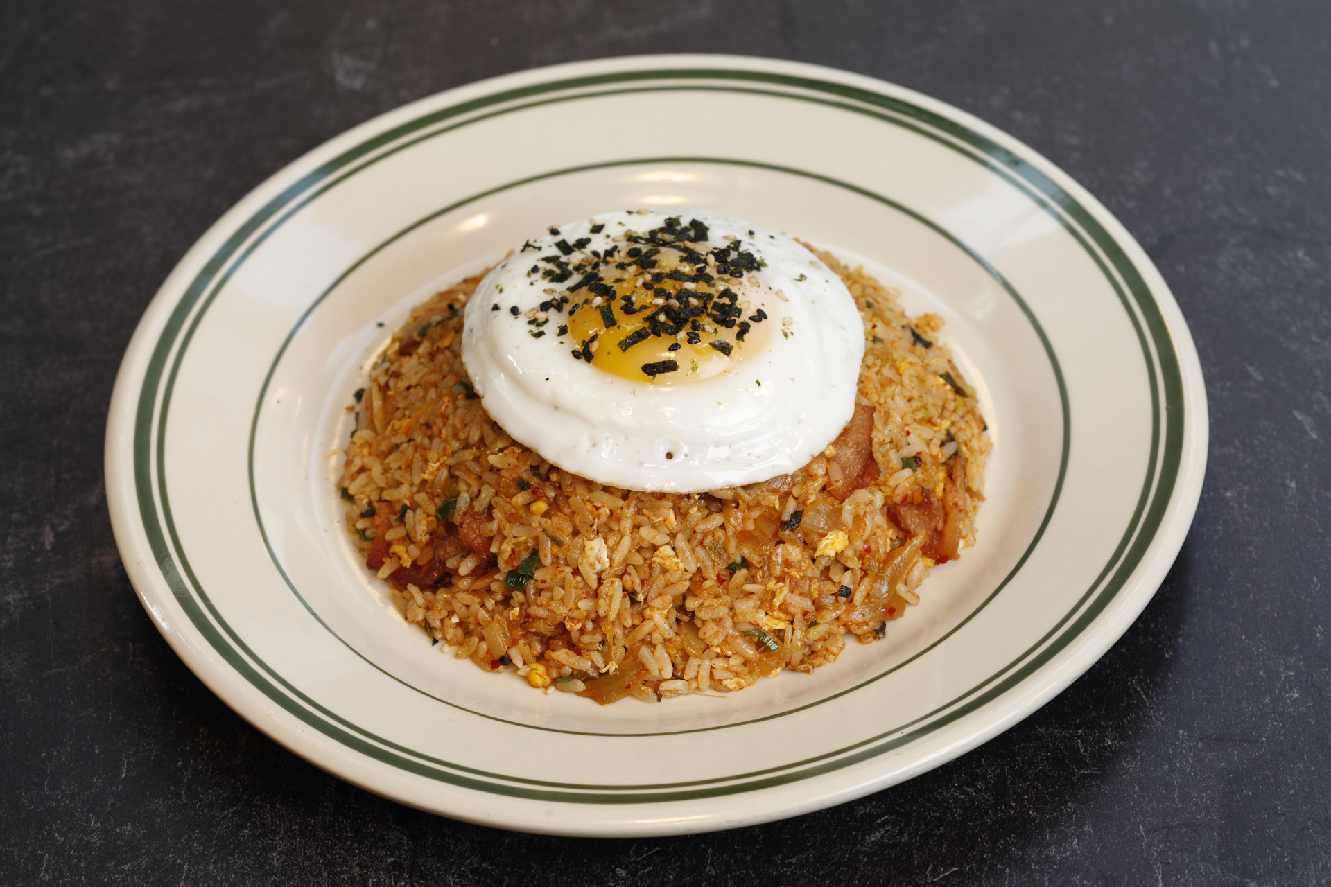 Order Kimchi Fried Rice 김치 볶음밥 food online from Mui store, New York on bringmethat.com