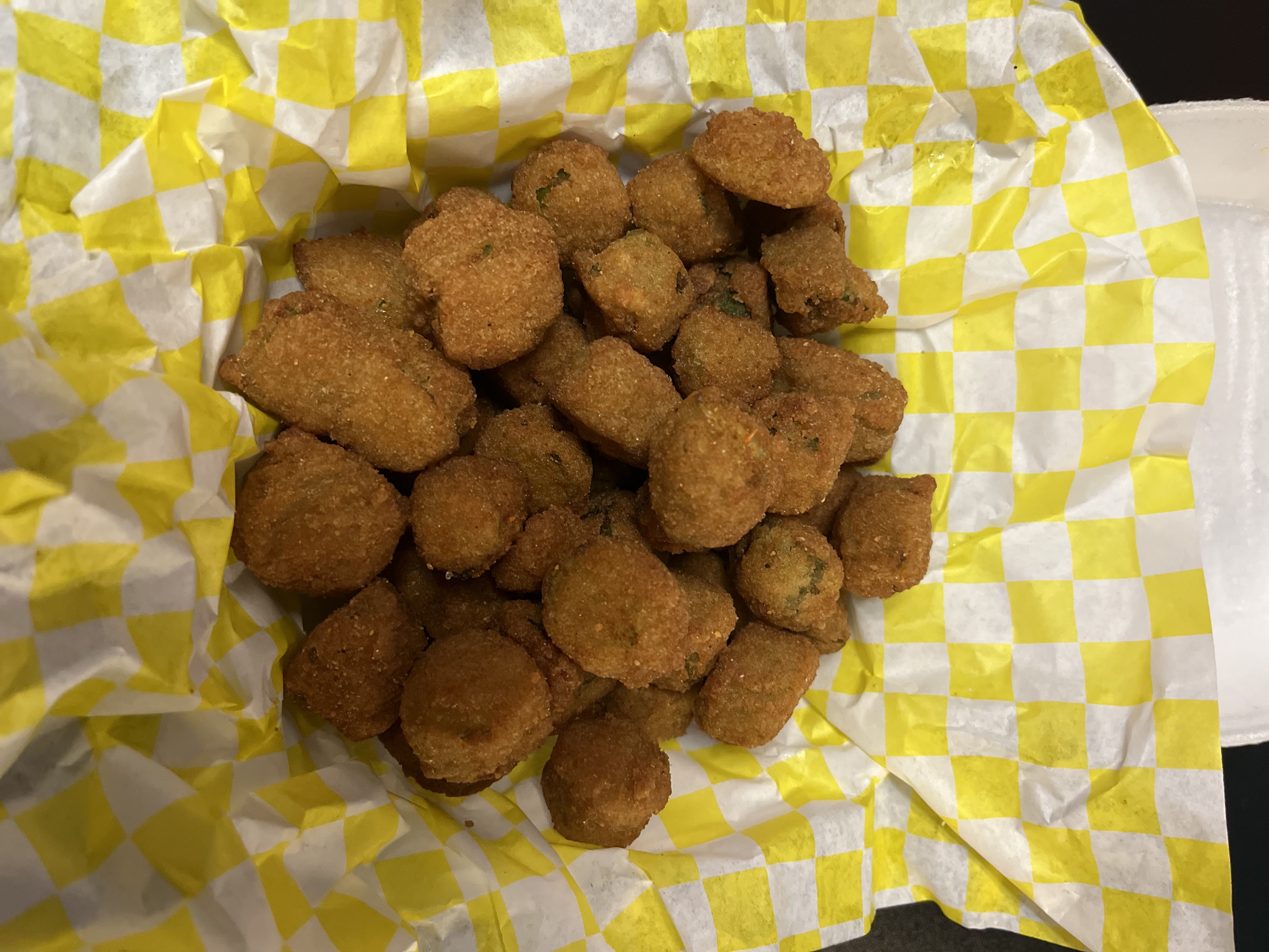 Order Saucy Fried Okra  food online from Fry Daddy store, Louisville on bringmethat.com