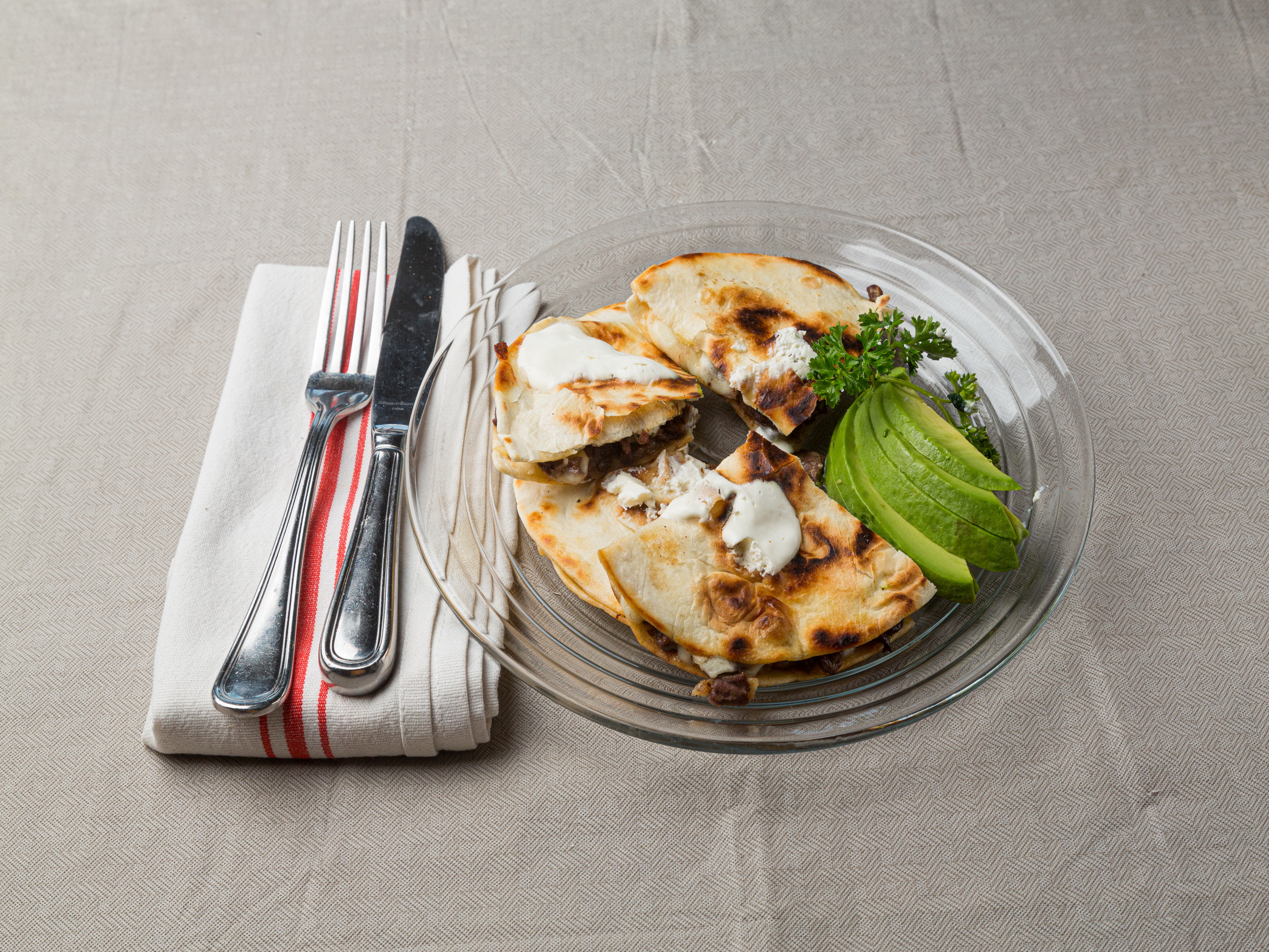 Order Steak Quesadilla food online from Cafe Tabaco & Ron store, New York on bringmethat.com