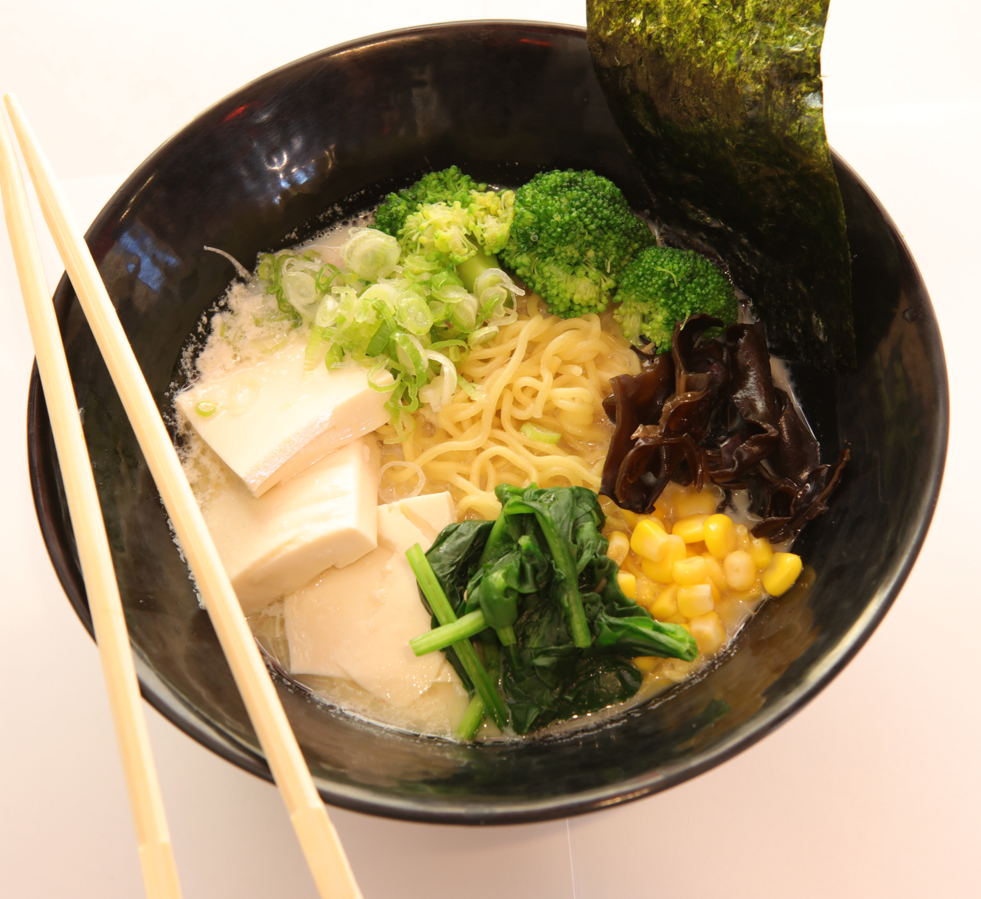 Order Vegetarian Ramen Deluxe food online from PRIME SHABU AND RAMEN store, Lake Forest on bringmethat.com
