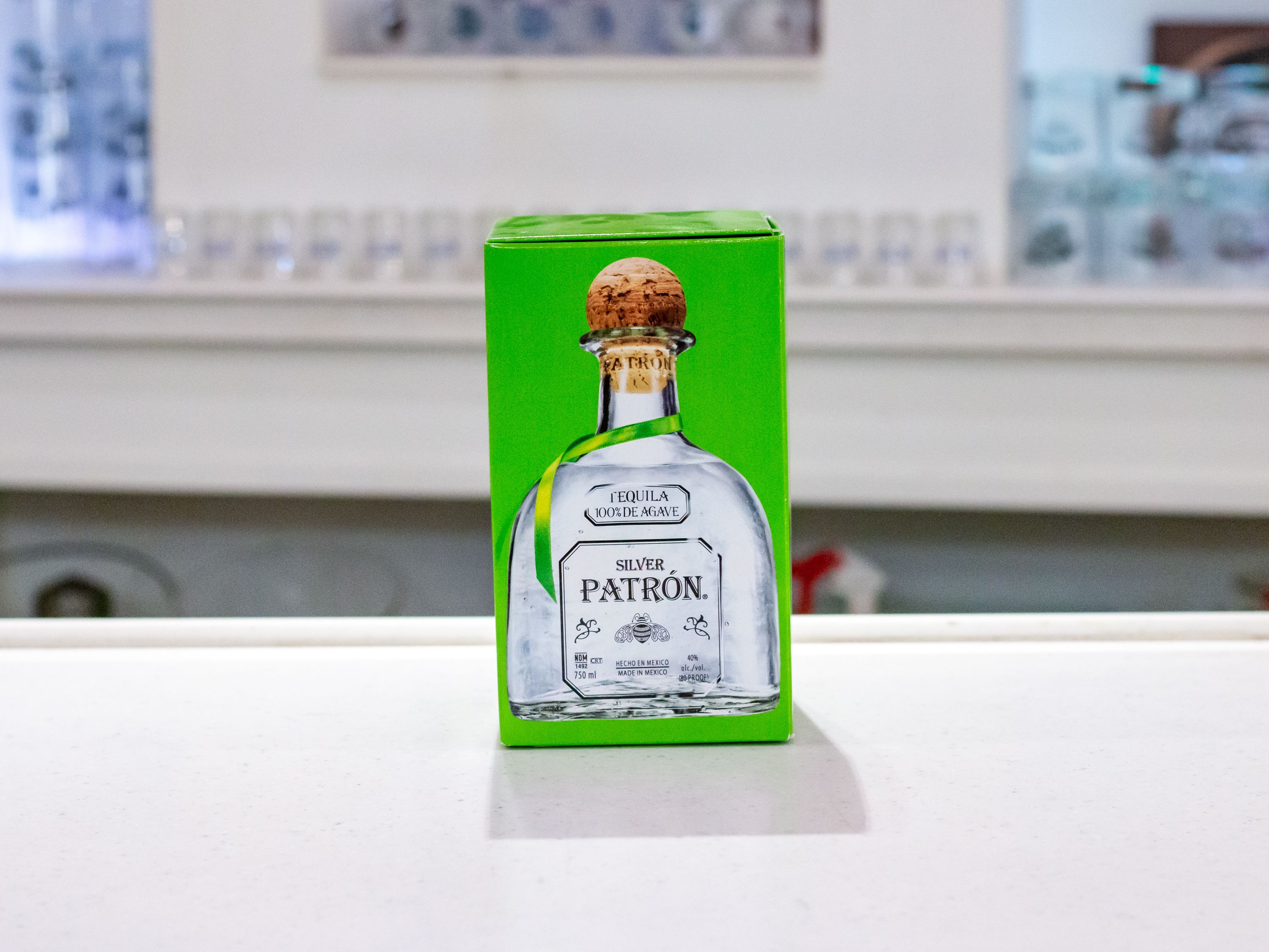Order 750 ml. Patron Silver Tequila food online from Broadway Plaza Liquor store, Albany on bringmethat.com