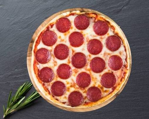 Order 10" Classic Pepperoni Pizza food online from Express Pie Parlor store, Detroit on bringmethat.com