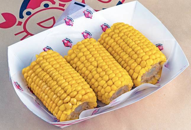 Order Corn on the Cob (3 pcs) food online from Mr. & Mrs. Crab Melbourne store, Melbourne on bringmethat.com