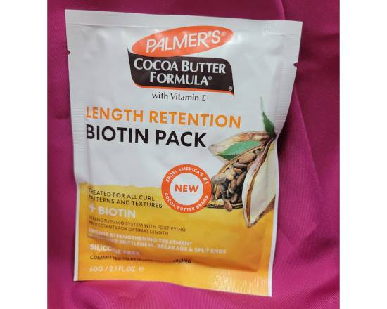 Order Palmer's Cocoa Butter Formula: Length Retention Biotin Pack  food online from iDa Beauty Supply Store store, Middletown on bringmethat.com