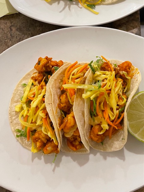 Order Shrimp Tacos food online from Agave store, New York on bringmethat.com