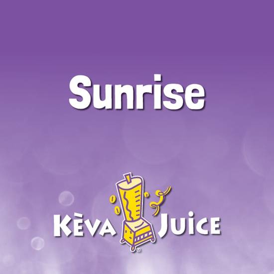 Order Sunrise - 24 oz food online from Keva Juice # 13 store, Albuquerque on bringmethat.com