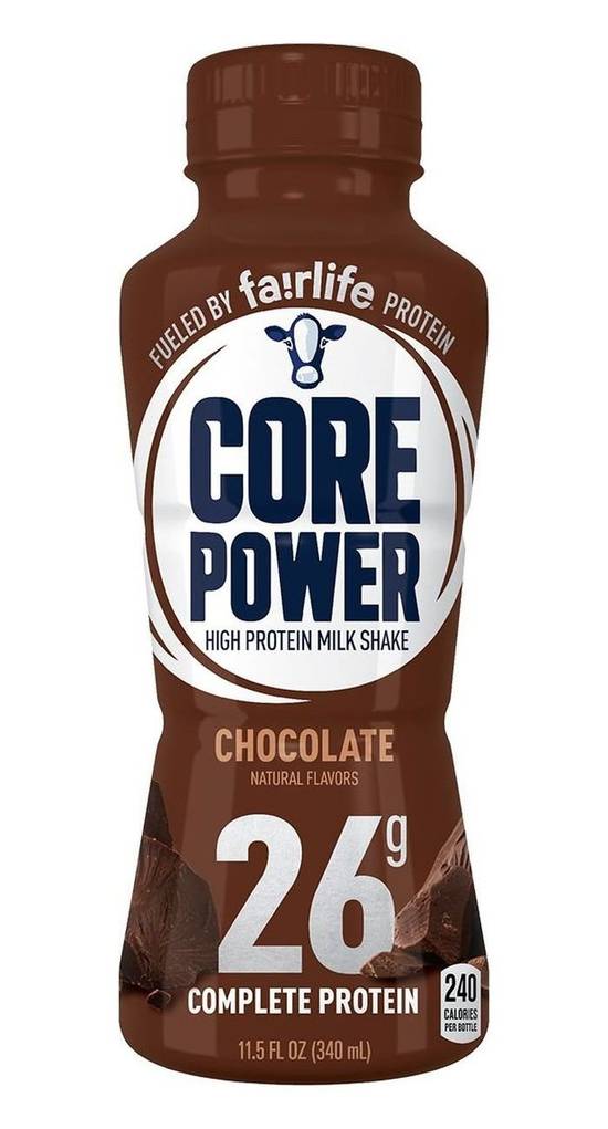 Order Core Power Chocolate High Protein Milk Shake food online from Deerings Market store, Traverse City on bringmethat.com