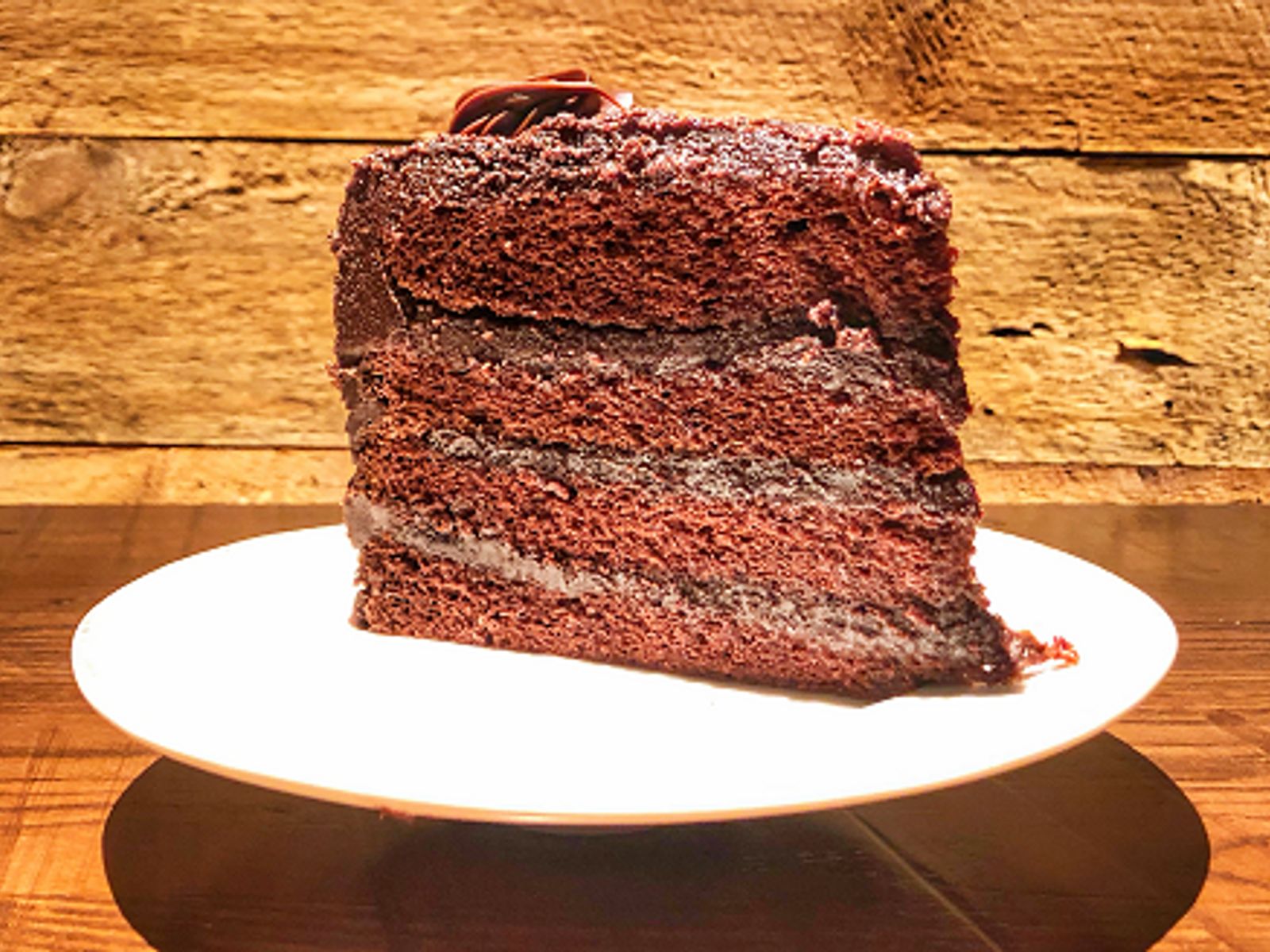 Order Chocolate Fudge Layer Cake food online from Angelo's Wine Bar store, Chicago on bringmethat.com