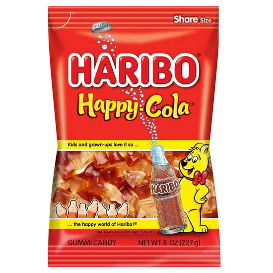 Order Haribo Happy Cola Gummi Candy, 8 OZ food online from CVS store, SAN ANTONIO on bringmethat.com