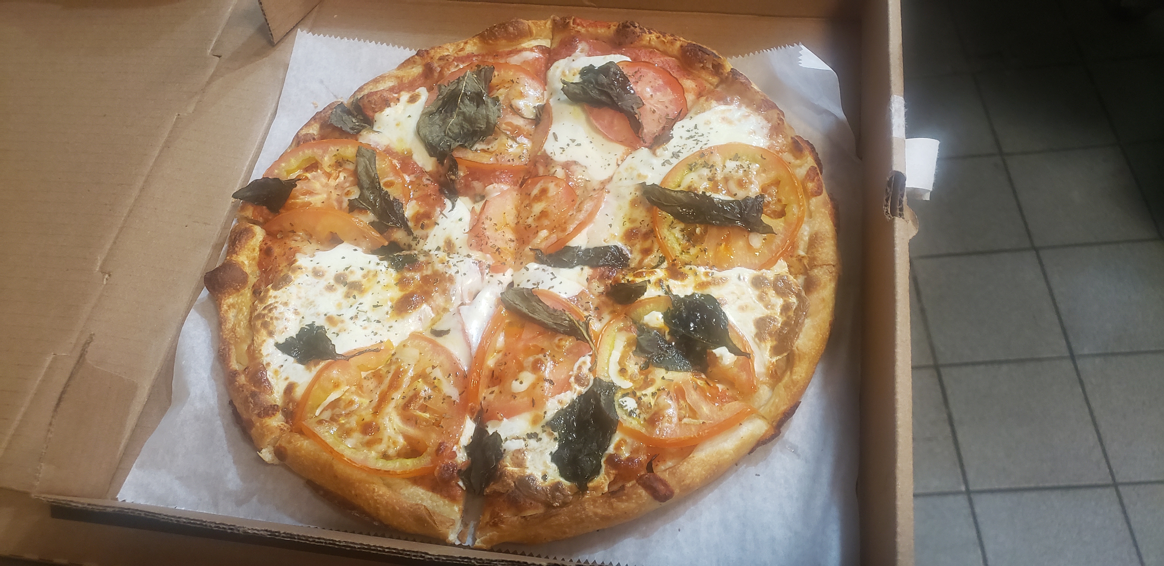 Order Margherita Pizza food online from Gregory House Of Pizza store, Belmont on bringmethat.com
