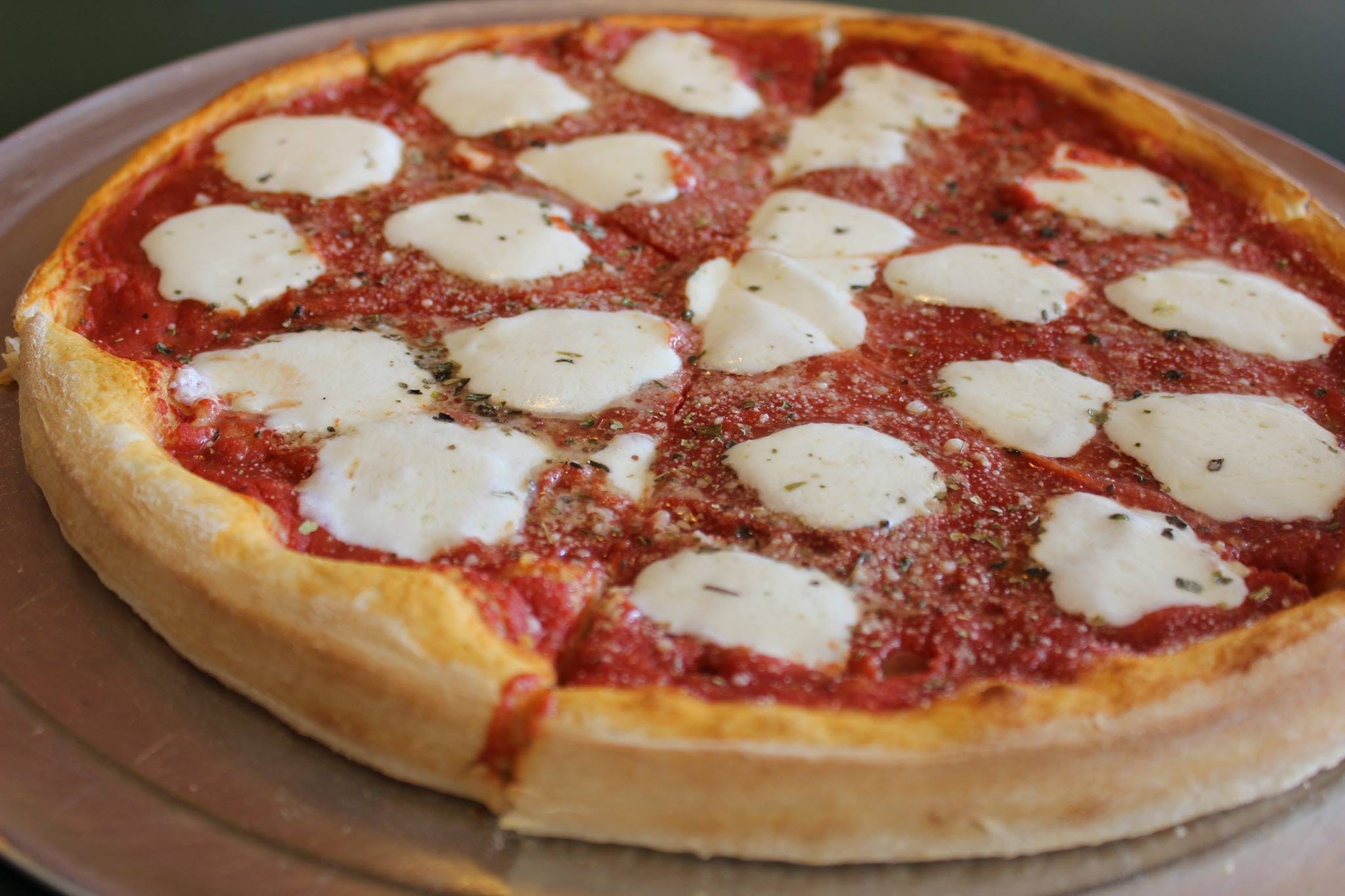 Order Margherita Pizza - Medium 14'' food online from Vito Pizza store, Mechanicsburg on bringmethat.com