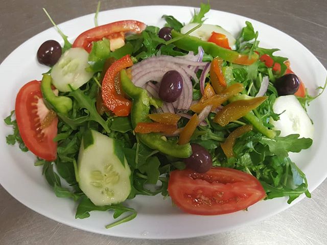 Order Arugula Salad food online from Pizzarelli's Pizza store, Scarsdale on bringmethat.com