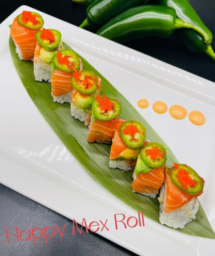 Order M1 Happy Mex Roll food online from Sushi Too store, Pittsburgh on bringmethat.com