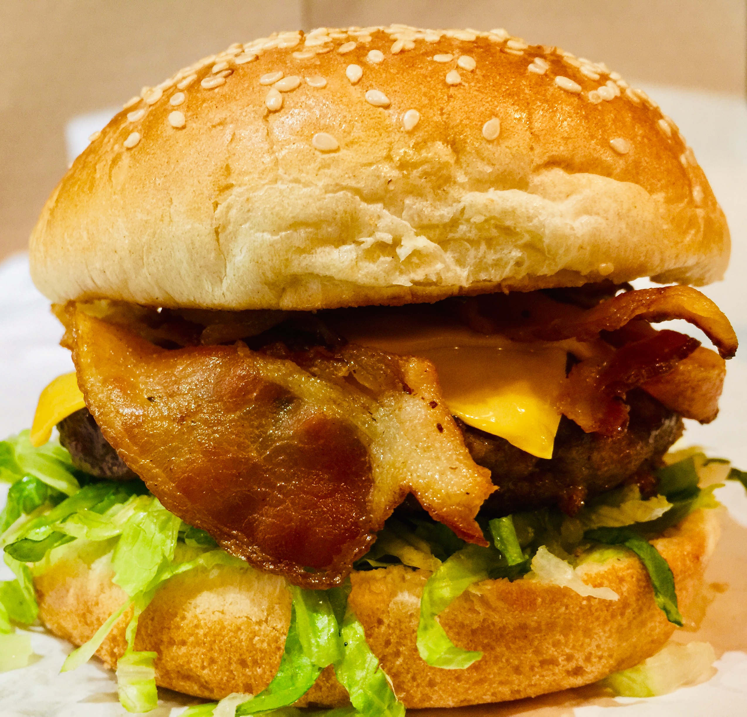 Order Bacon Cheeseburger food online from Tio Pio - Willoughby St. store, Brooklyn on bringmethat.com