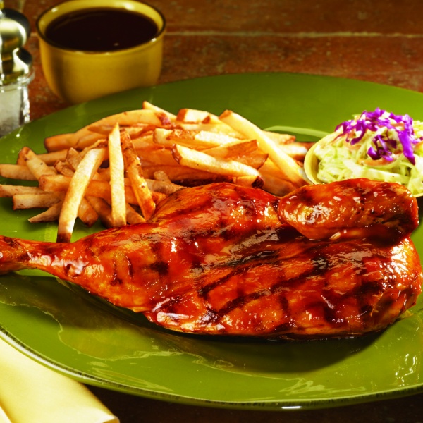Order BBQ 1/2 Chicken food online from Tony Roma's store, Carson on bringmethat.com