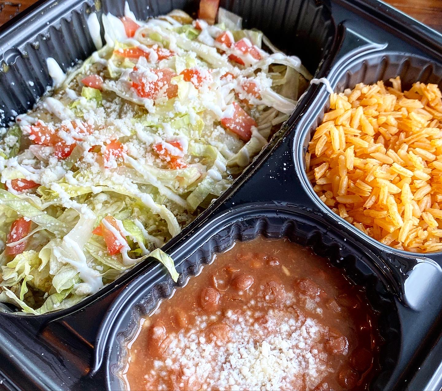 Order Enchiladas food online from El Chicano Mexican Bistro store, Papillion on bringmethat.com