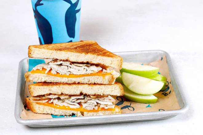 Order Turkey & Cheddar Sandwich food online from Mendocino Farms store, El Segundo on bringmethat.com