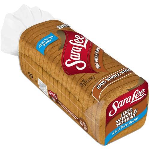 Order Sara Lee · Whole Wheat Bread (20 oz) food online from United Supermarkets store, Plainview on bringmethat.com
