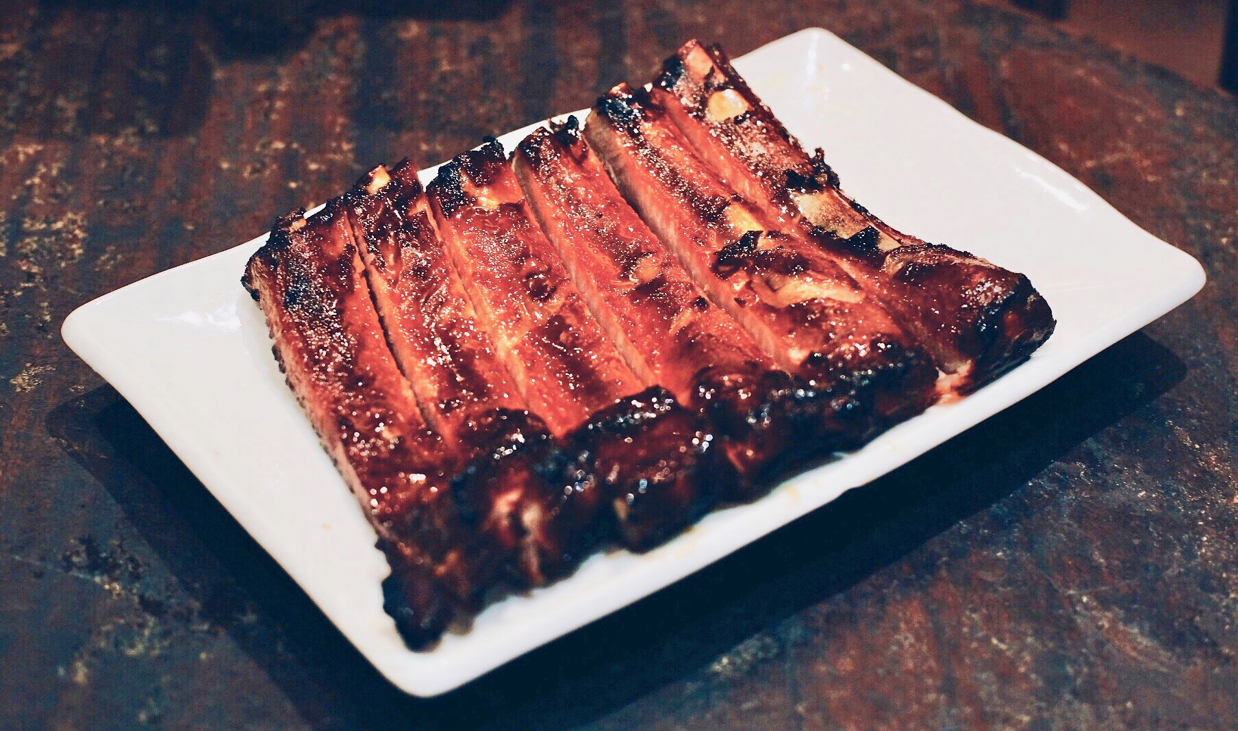Order 180. BBQ Spare Ribs food online from Ollie's To Go store, New York on bringmethat.com