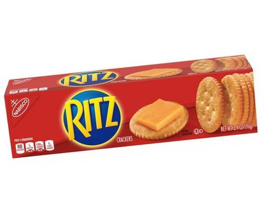 Order Nabisco Ritz Crackers (3.4 oz) food online from Checkout Food Stores #47 store, Houston on bringmethat.com