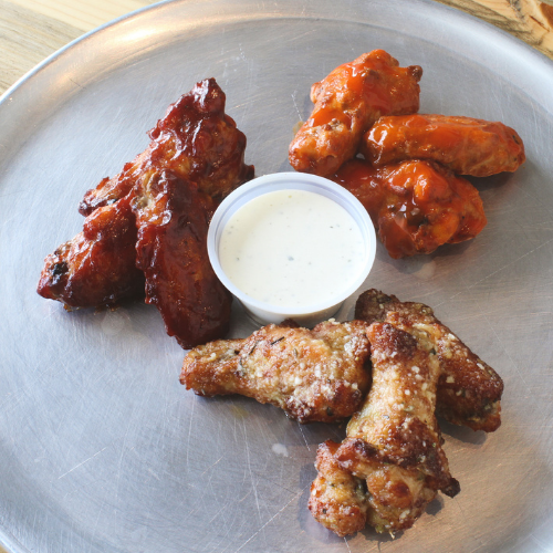 Order Wings 1/2 lbs food online from Sexy Pizza store, Denver on bringmethat.com