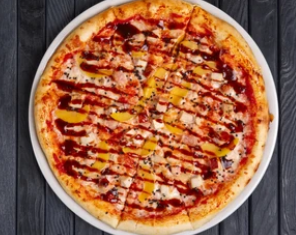 Order BBQ Chicken Pizza food online from New York Pizza & Pasta store, San Leandro on bringmethat.com