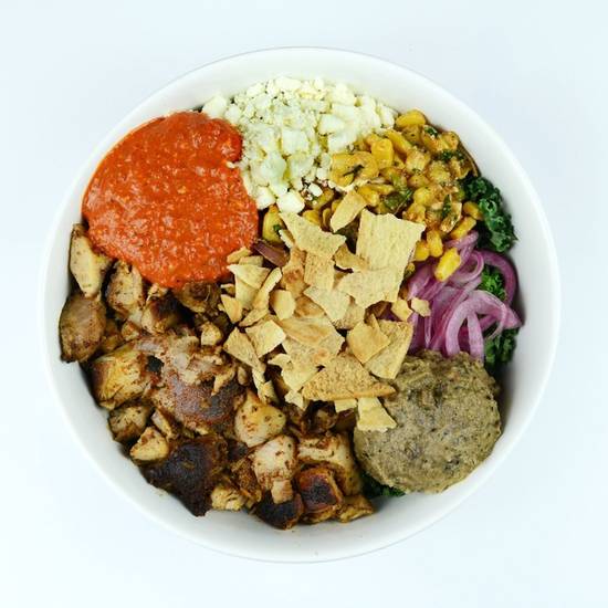 Order Grilled Chicken Salad food online from Noon Mediterranean store, Boston on bringmethat.com