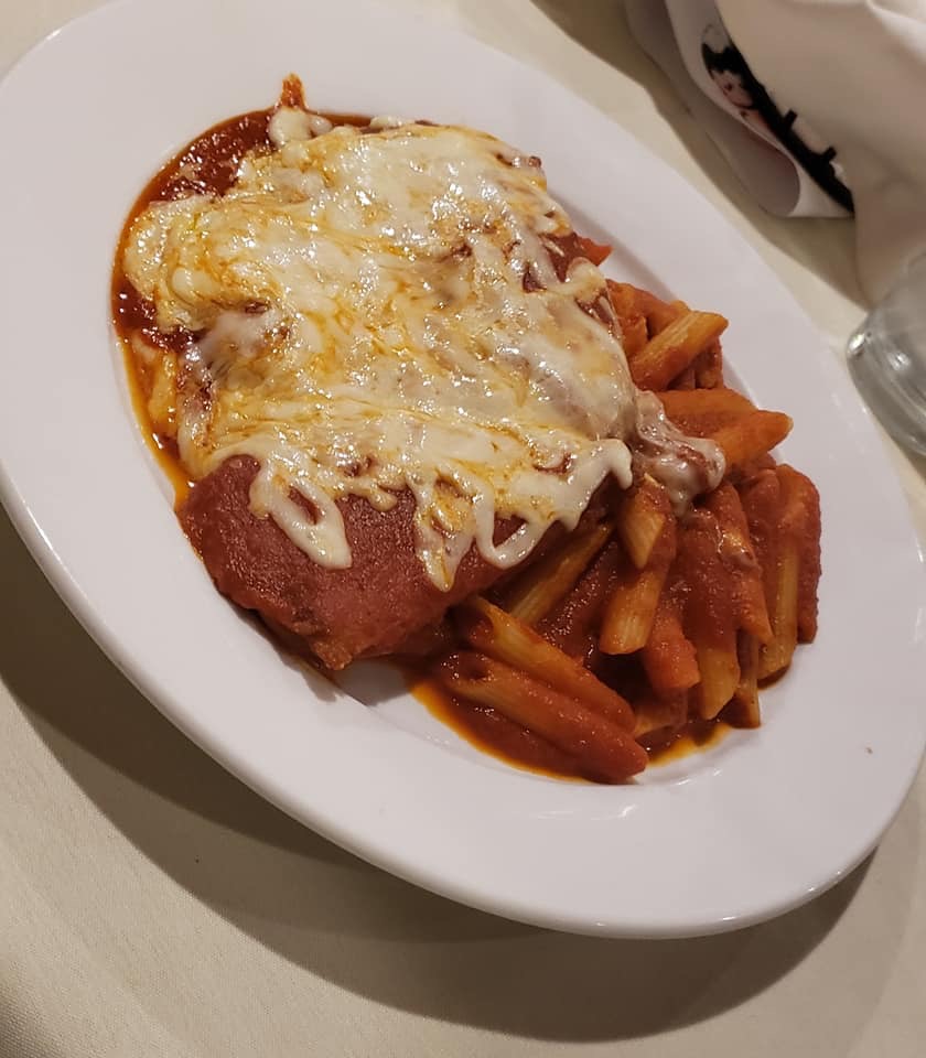 Order The Traditional Chicken Parm food online from Italian Affair store, Glassboro on bringmethat.com