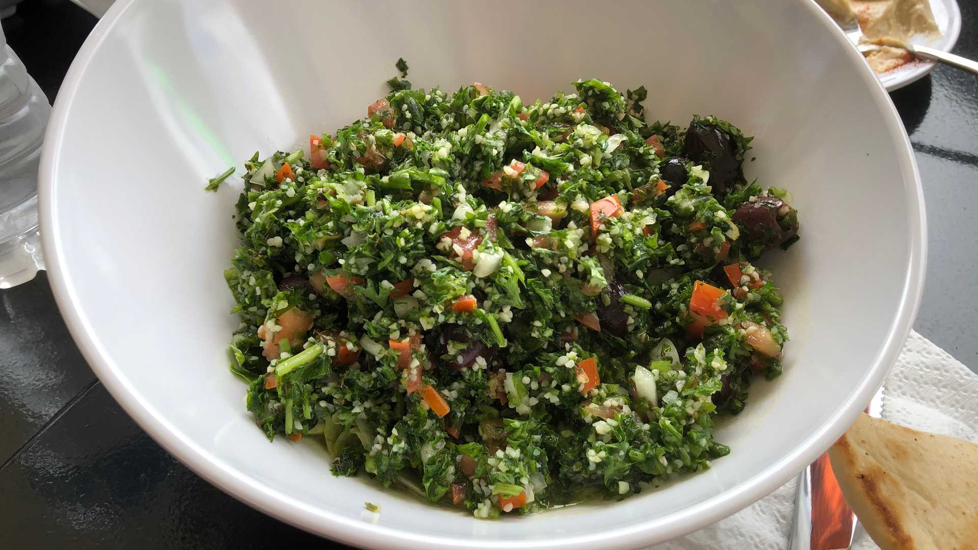 Order Tabbouli Salad food online from Hello Gyro store, Indianapolis on bringmethat.com