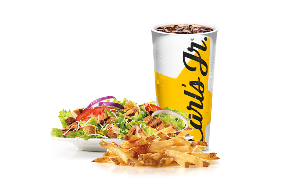 Order Chicken Salad Combo food online from Carl Jr store, Scotts Valley on bringmethat.com
