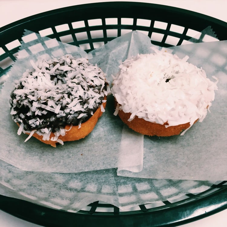 Order Coconut Donut food online from Terry's Donuts store, Celina on bringmethat.com