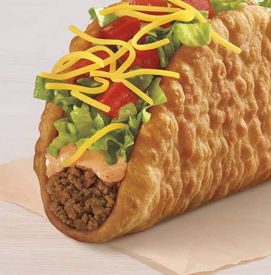 Order Chipotle Cheddar Chalupa food online from Taco Bell store, Blacksburg on bringmethat.com