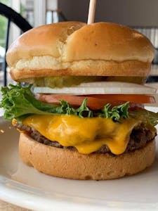Order DBL State Burger food online from Burger State store, Kansas City on bringmethat.com
